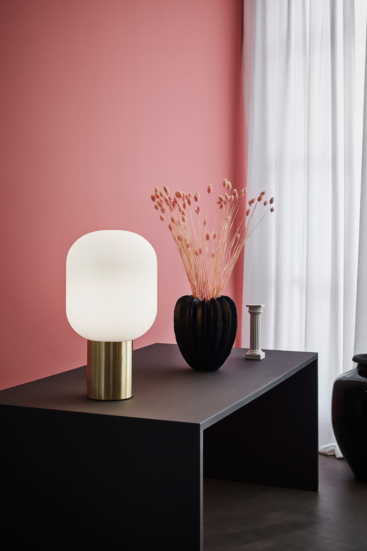 Lampe à poser Brooklyn en verre