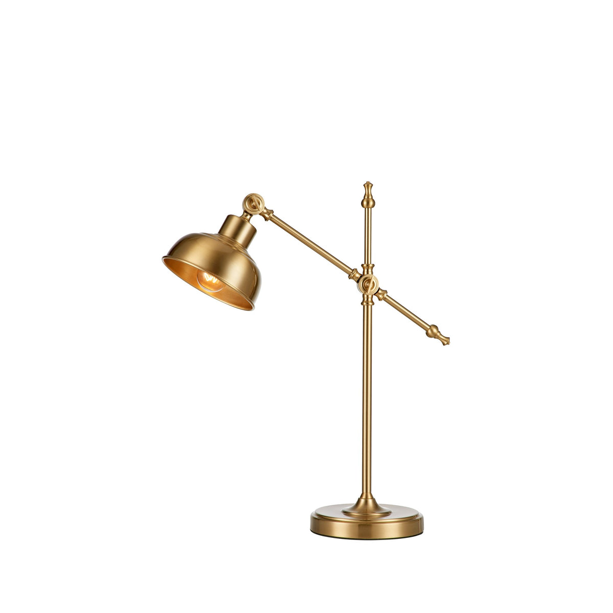 Lampe à poser Grimstad en laiton foncé