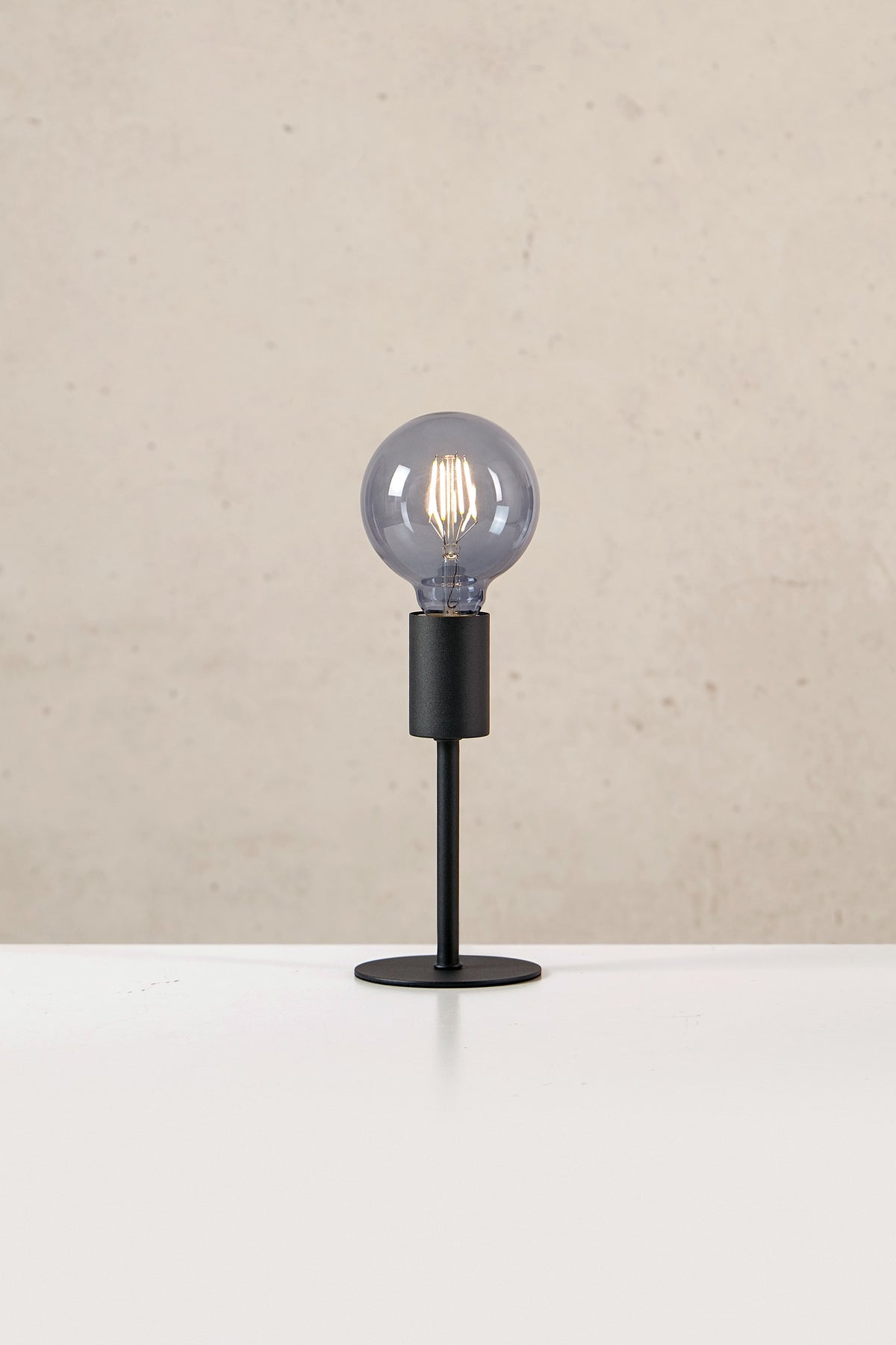 Lampe à poser Cielo noire sablée