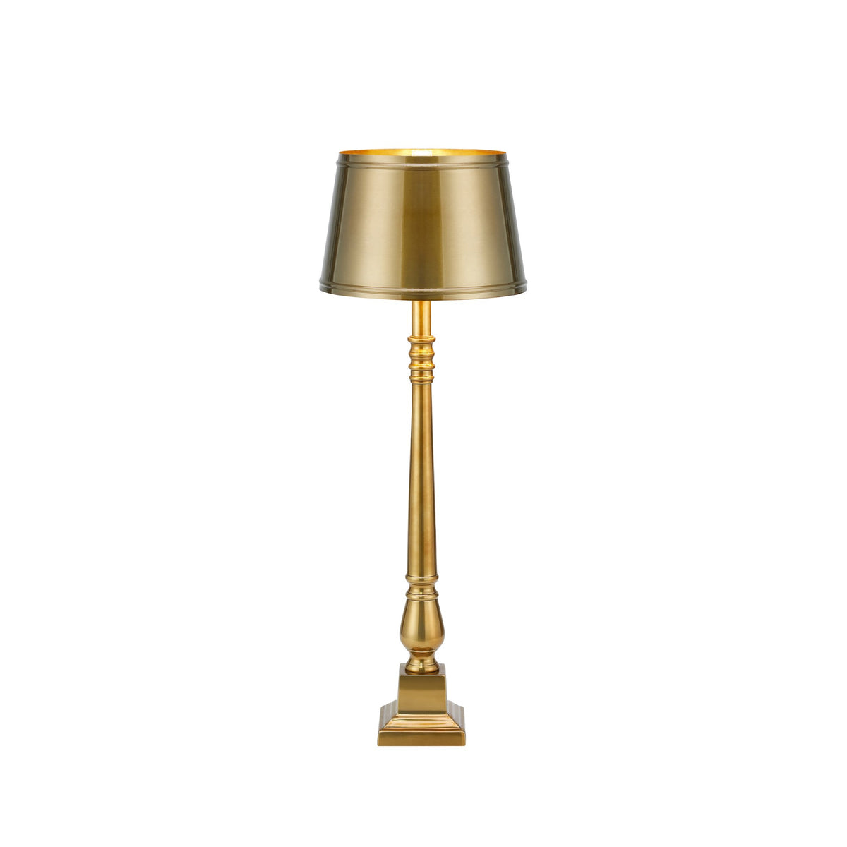 Lampe à poser Metallo en laiton vieilli
