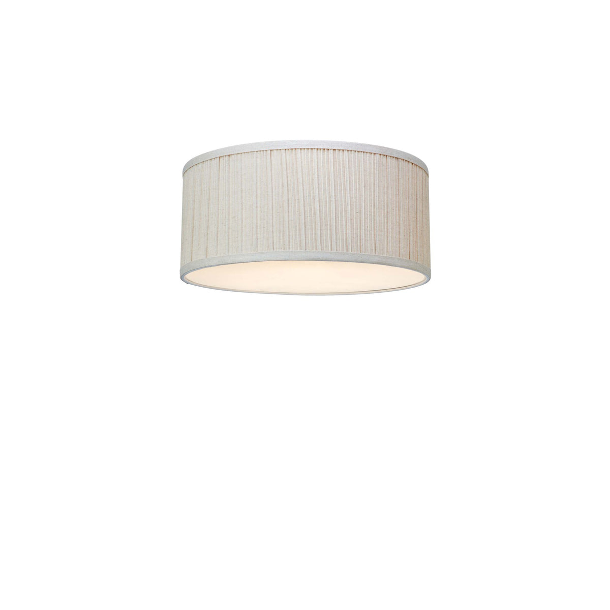 Plafonnier Lux 3 lumières en lin beige