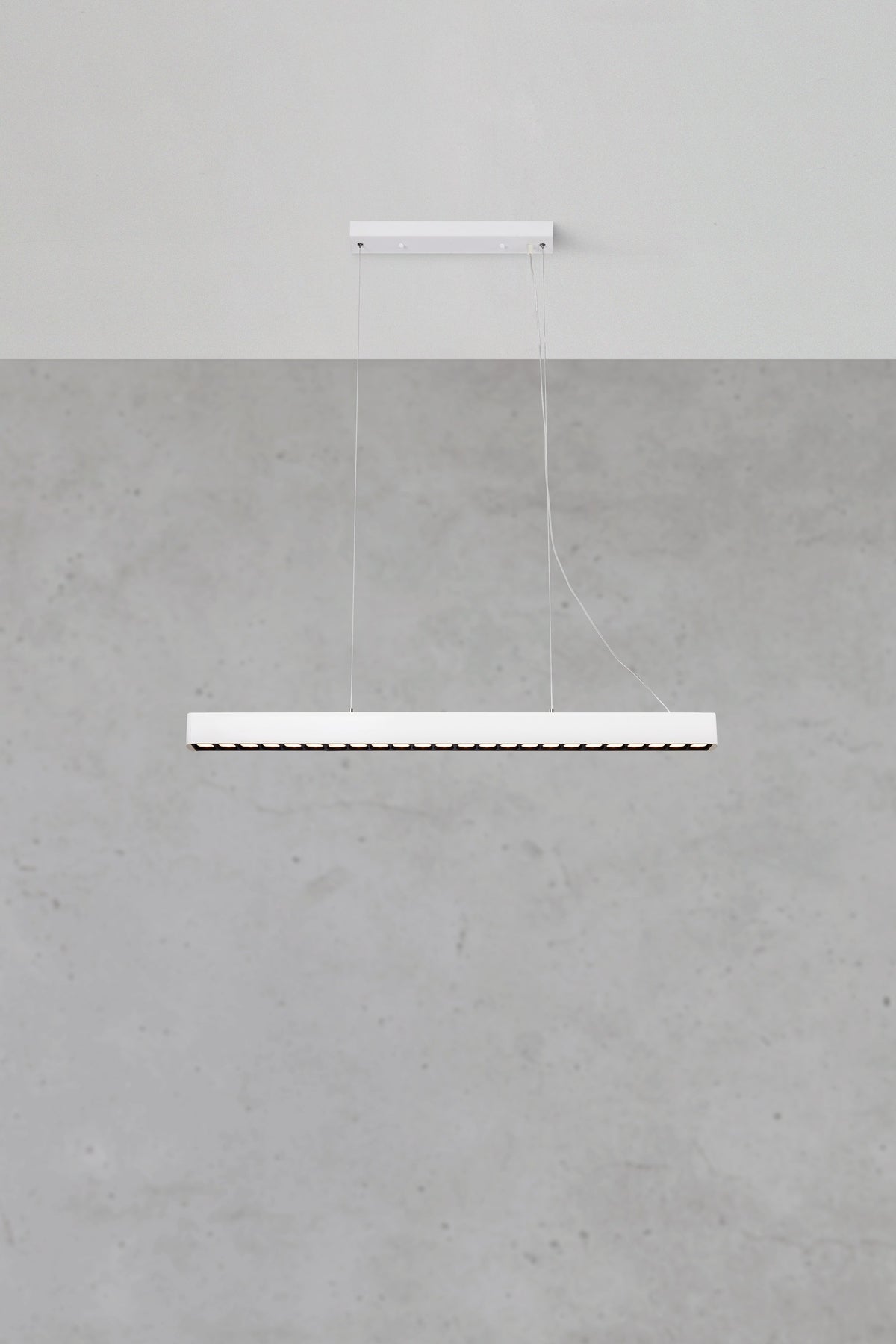 Suspension Plano à variateur 3 positions LED blanche