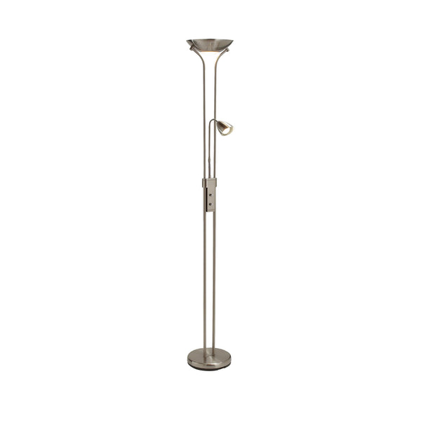 Lampadaire Detroit 2 lumières en verre