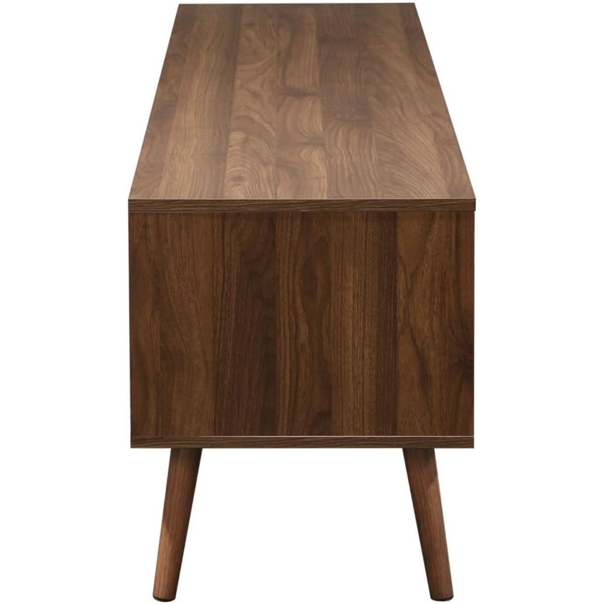 Meuble TV Bois Noyer | Pétale - Designix Meuble TV
