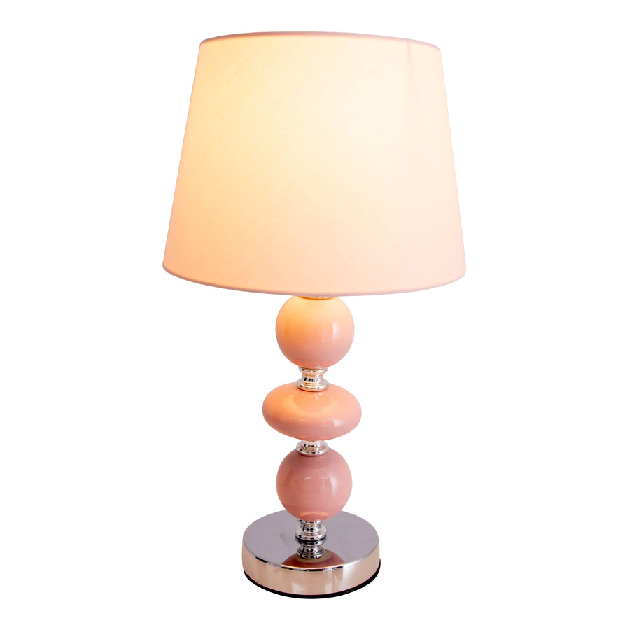 Lampe à poser Araga, tissu