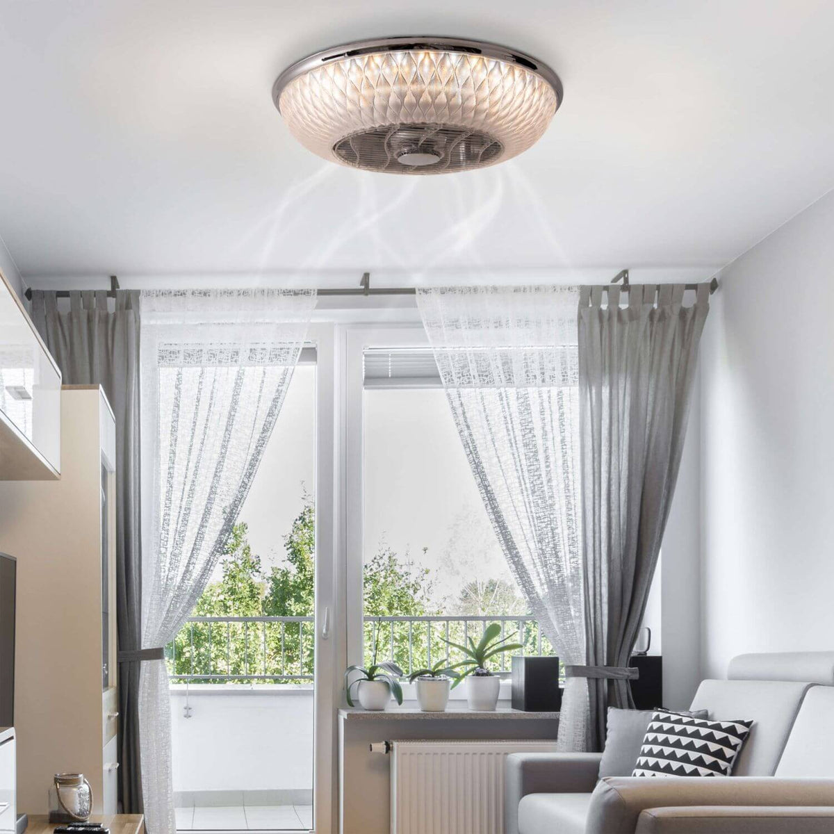 Ventilateur de plafond lumineux Viento