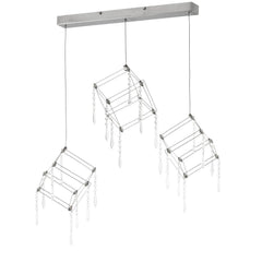 Suspension luminaire | Araneus Chromée