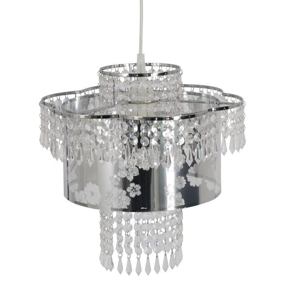 Suspension Fancy chromée