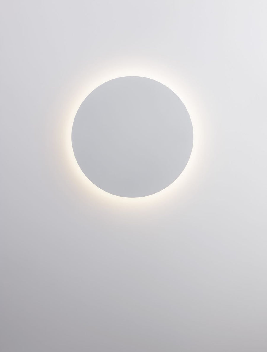 Applique murale Cyrcle blanche, H 30 cm