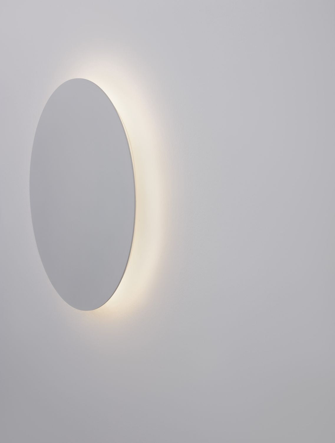 Applique murale Cyrcle blanche, H 30 cm