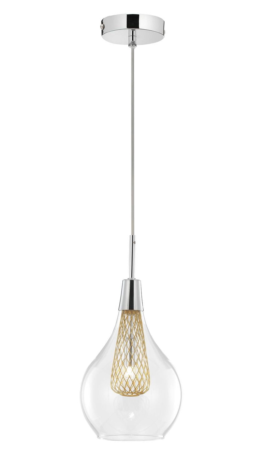 Suspension Filo dorée, verre (1500202811)