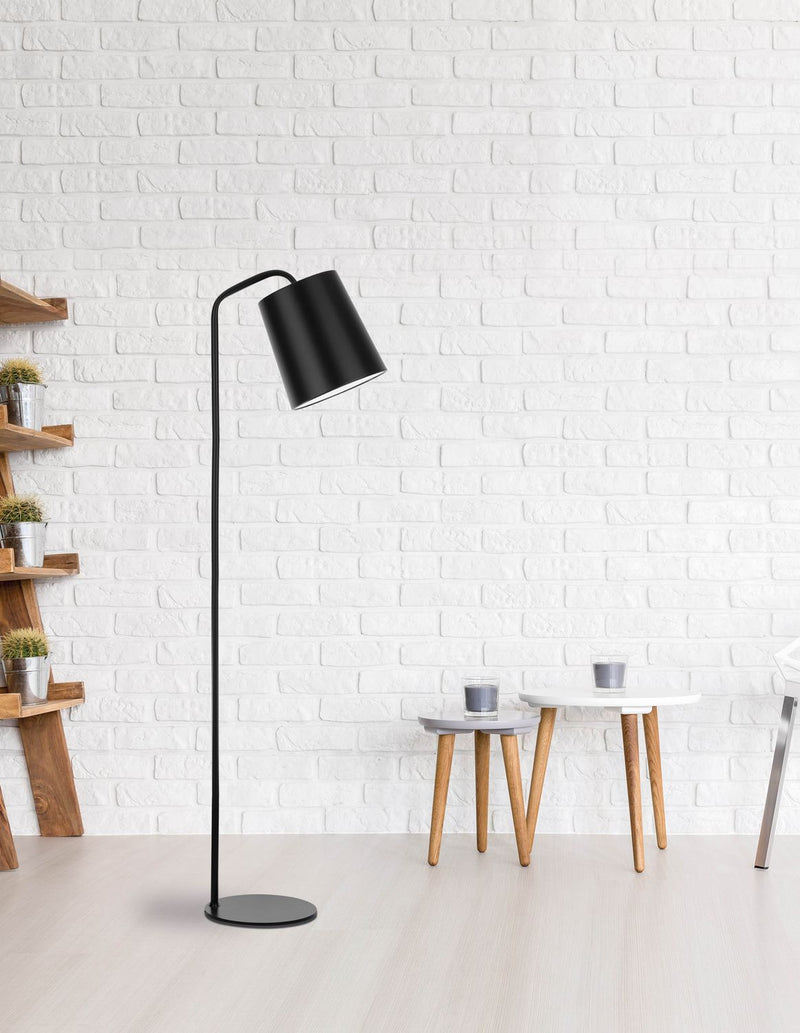 Lampadaire Stabile noir