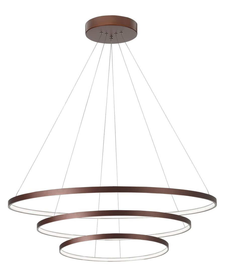 Suspension Ferrol marron, H 150 cm