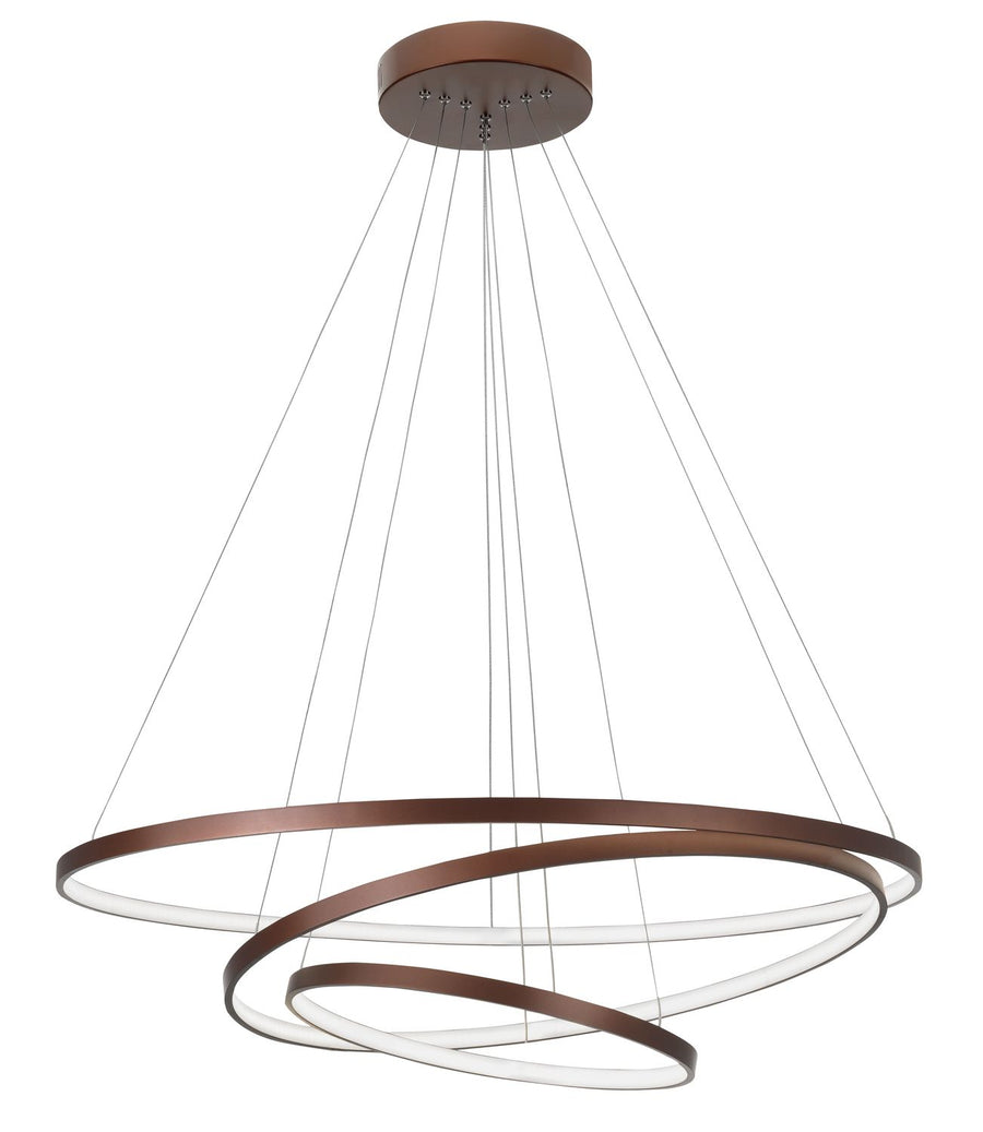 Suspension Ferrol marron, H 150 cm