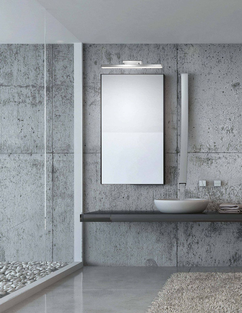 Applique murale Modena chromée, L 49 cm (787003)