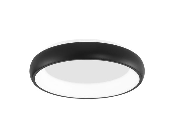 Plafonnier Albi noir, Ø 41 cm