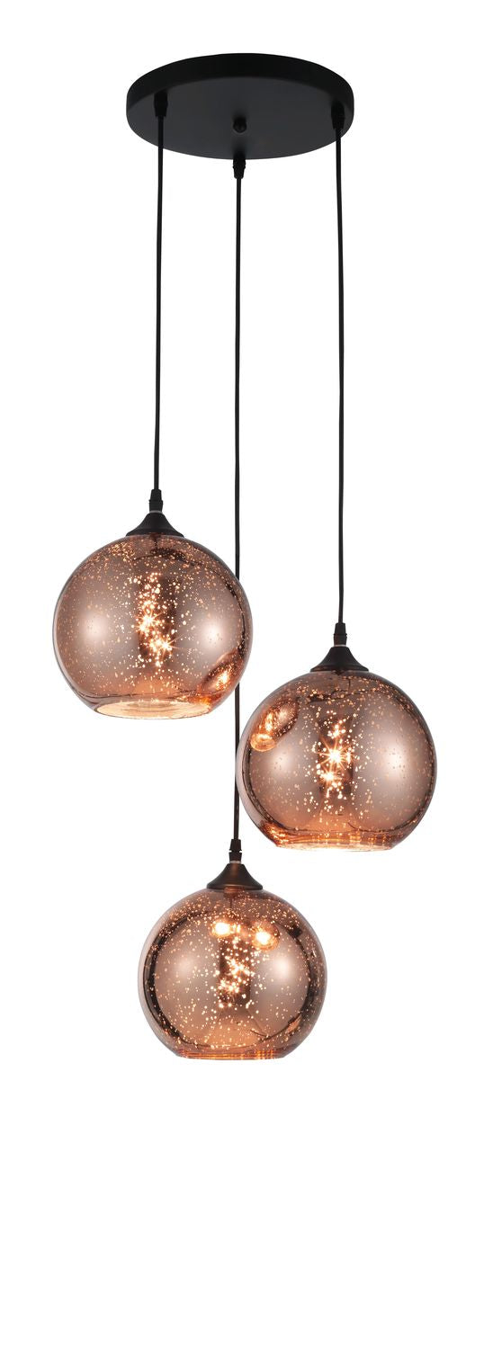 Suspension luminaire | Blaze Noire