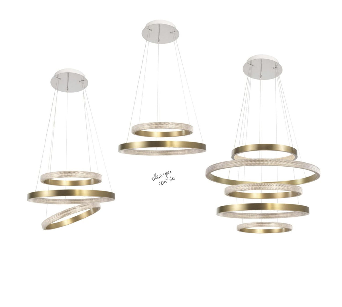 Suspension Vegas laiton (86016805)