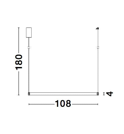 Suspension Vegas laiton (86016805)