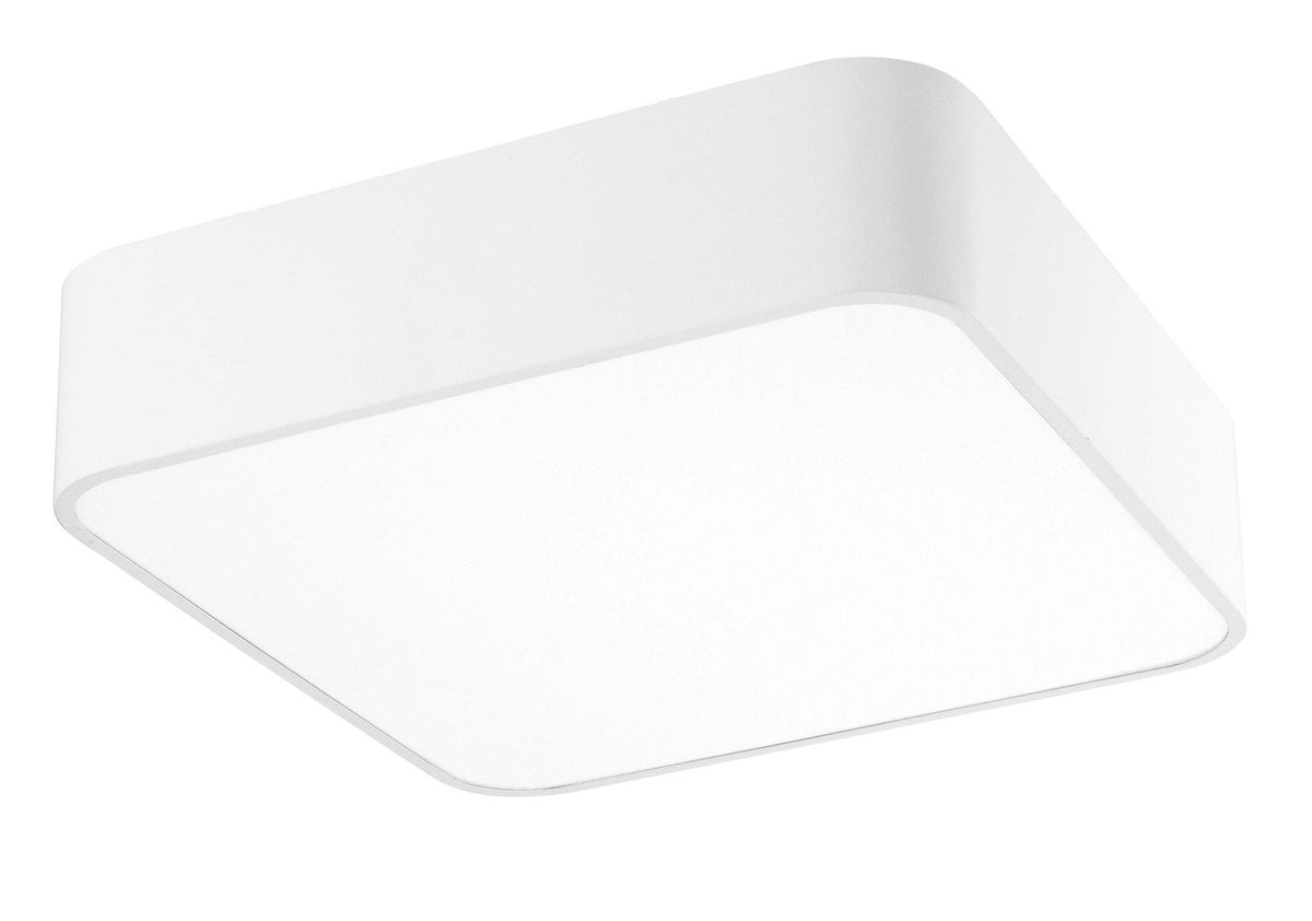 Plafonnier Ragu blanc, L 36 cm
