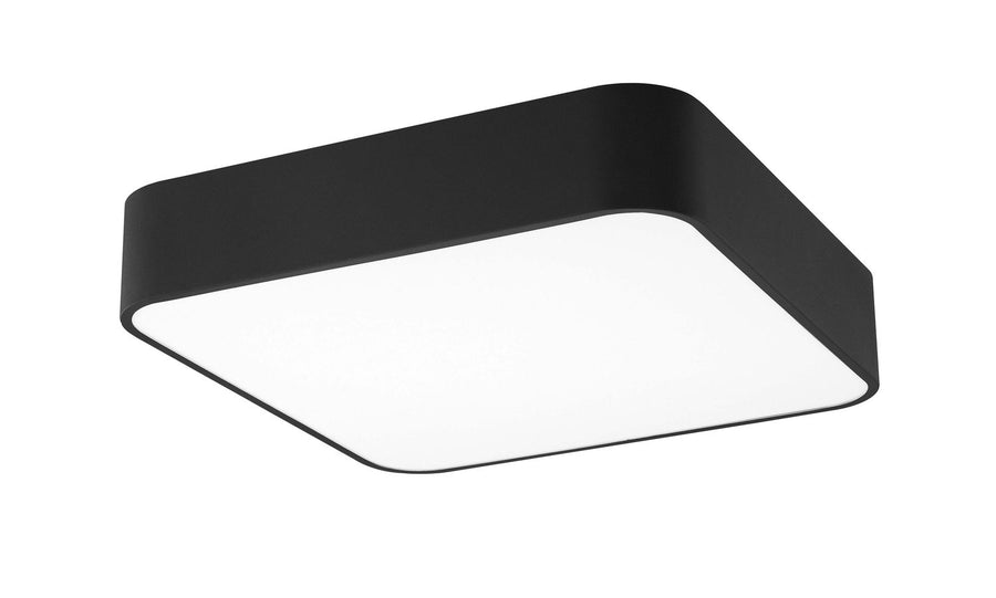 Plafonnier Ragu noir, L 36 cm