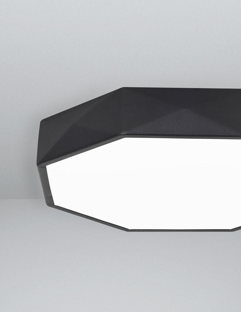 Plafonnier Eben noir