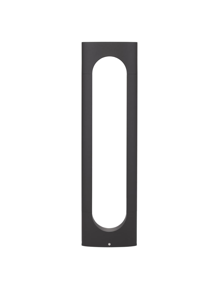 Borne extérieure Portal noire, H 65 cm