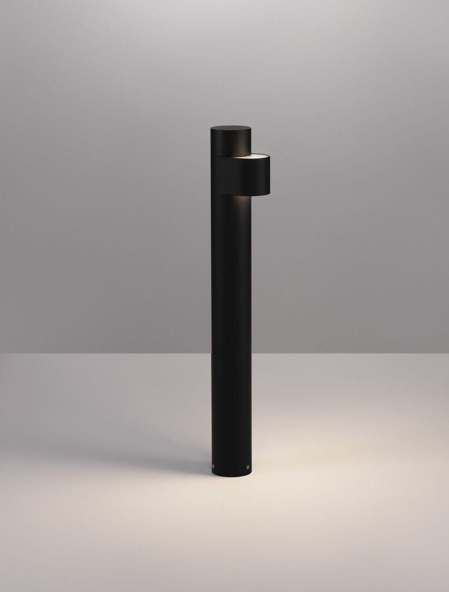 Borne extérieure Aduro noire, H 65 cm