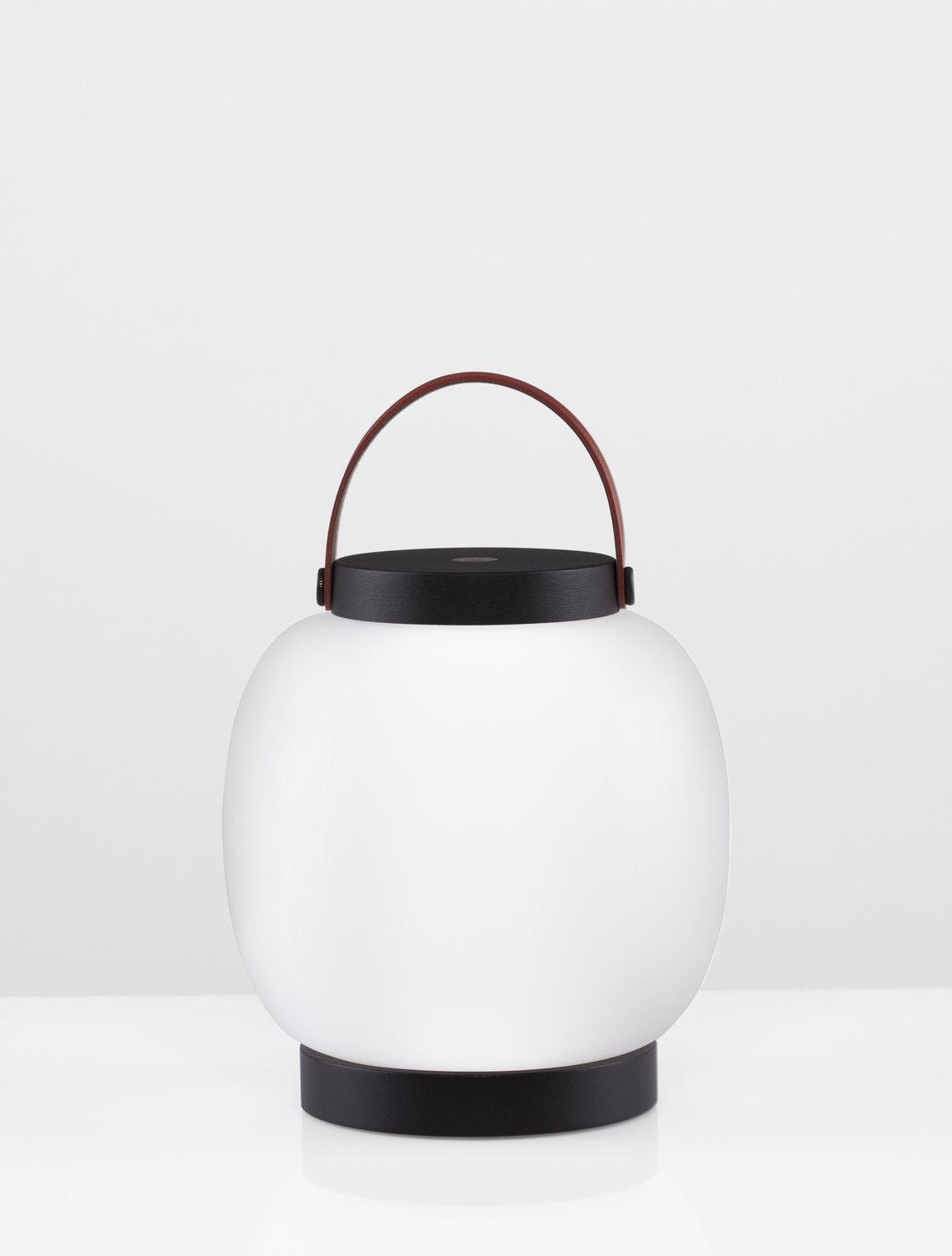 Lampadaire extérieur Jigra noir, H 22,8 cm