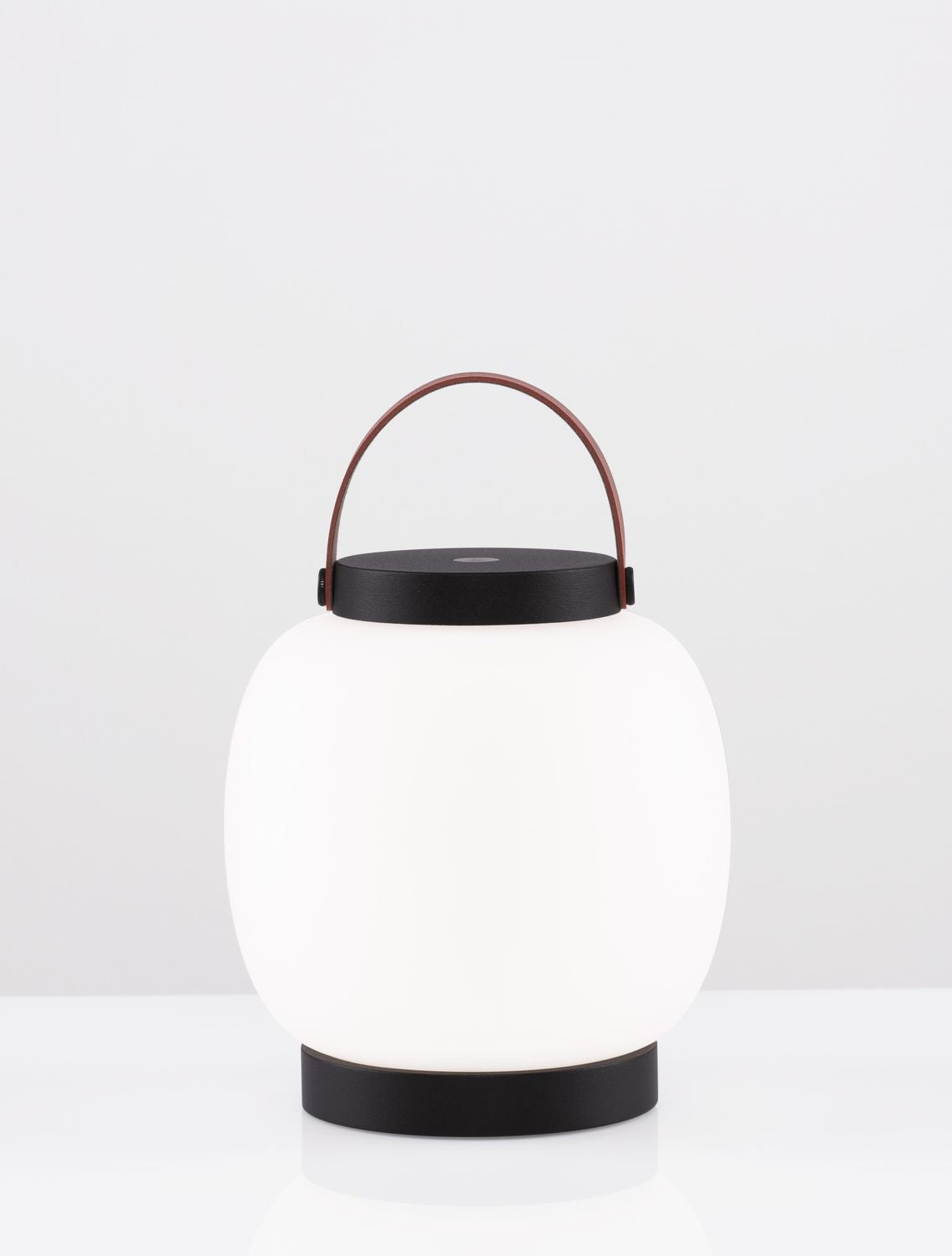 Lampadaire extérieur Jigra noir, H 22,8 cm