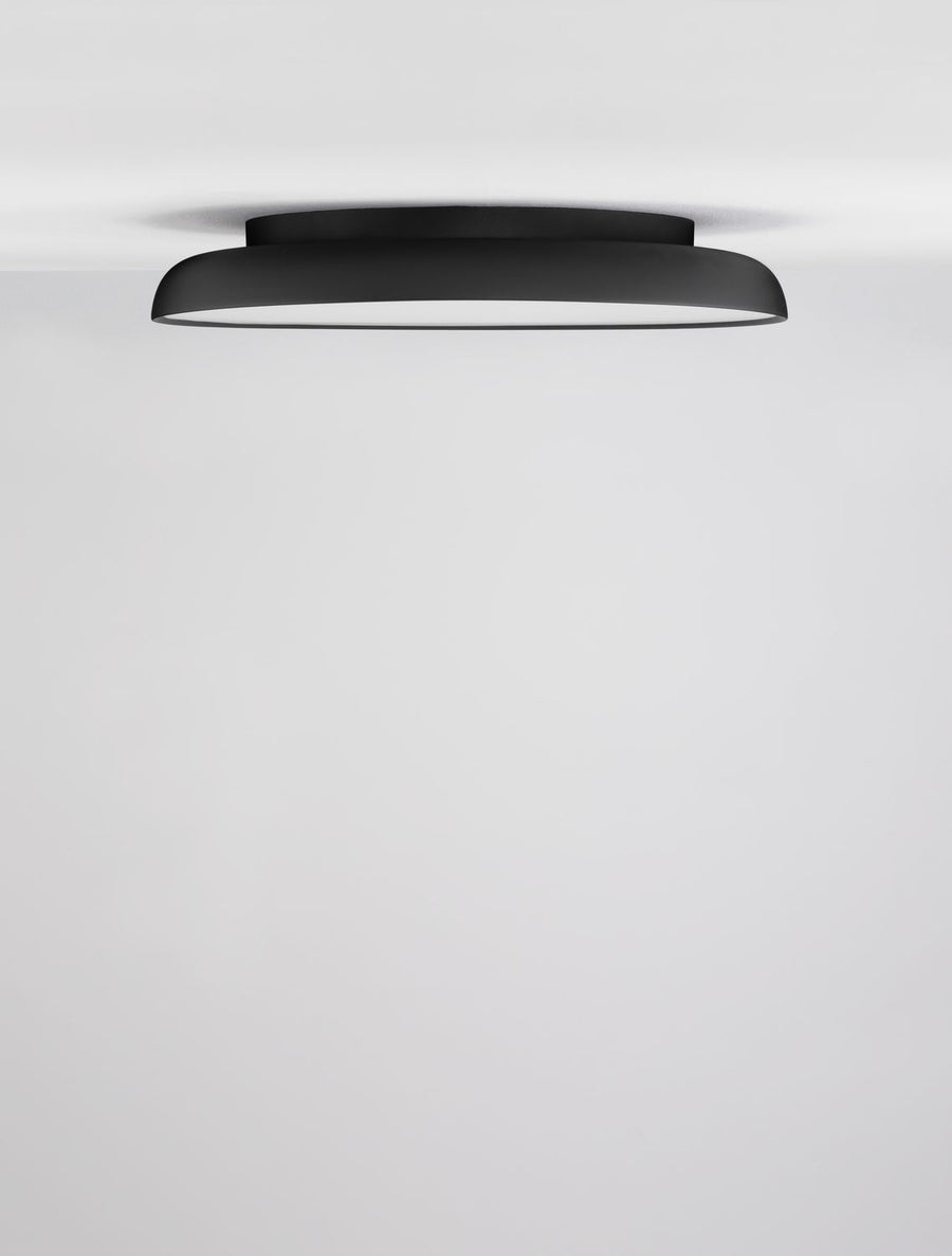 Plafonnier Linus noir, Ø 60 cm (9005646)