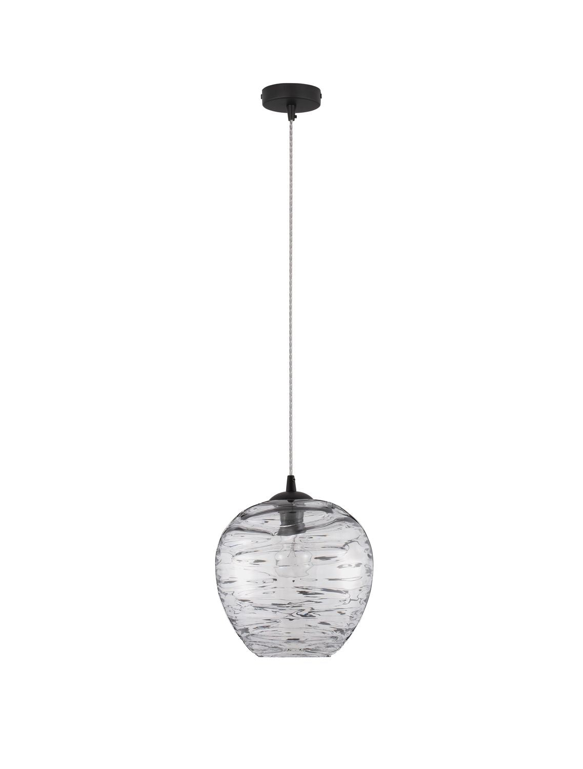 Suspension Evleen noire, verre (9009258)