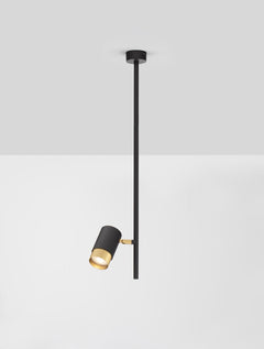 Suspension Pongo noire, H 62,2 cm