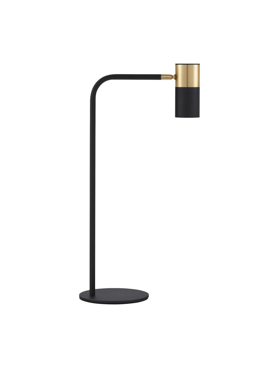 Lampe à poser Pongo noire, H 55 cm