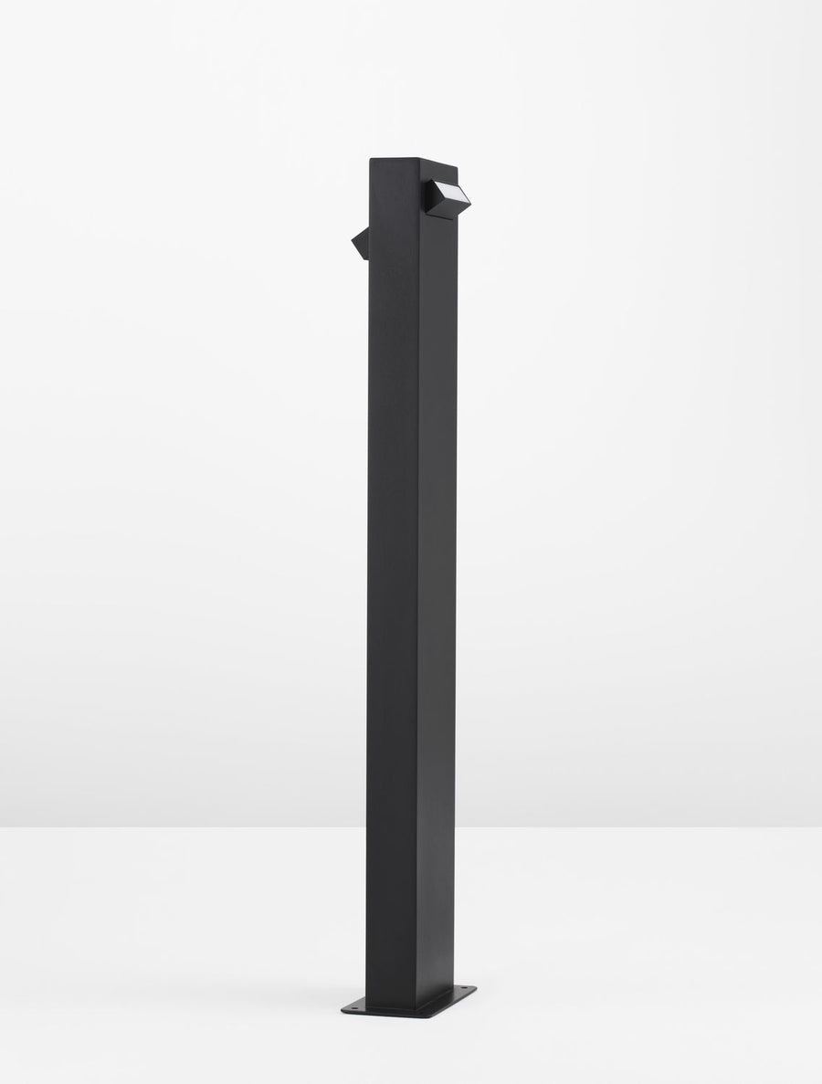 Borne extérieure Zelda noire, H 80 cm (9020924)