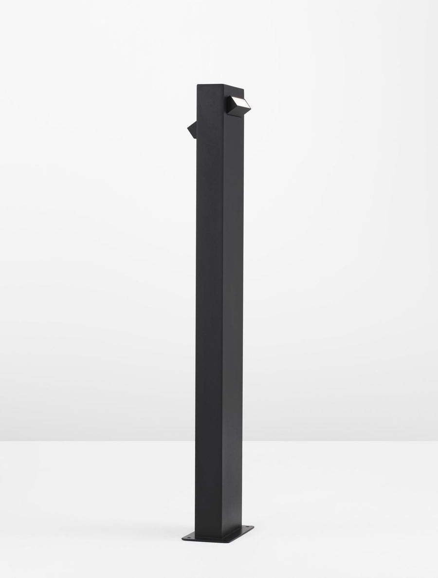 Borne extérieure Zelda noire, H 80 cm (9020924)
