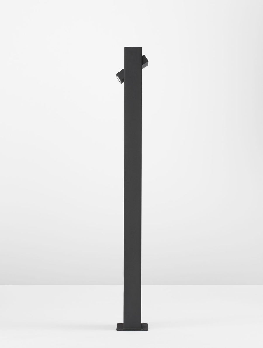 Borne extérieure Zelda noire, H 80 cm (9020924)