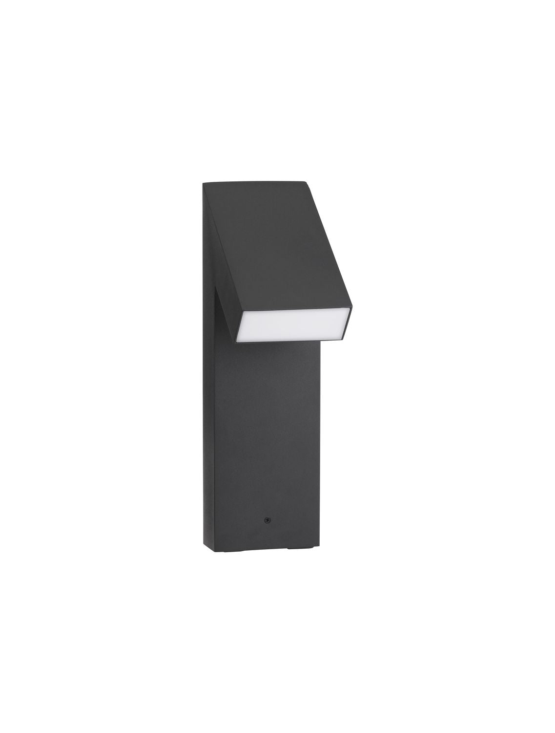 Borne extérieure Brigitta noire, H 21 cm