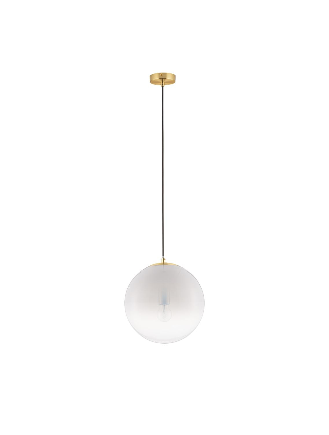 Suspension Vita dorée, verre (9028836)