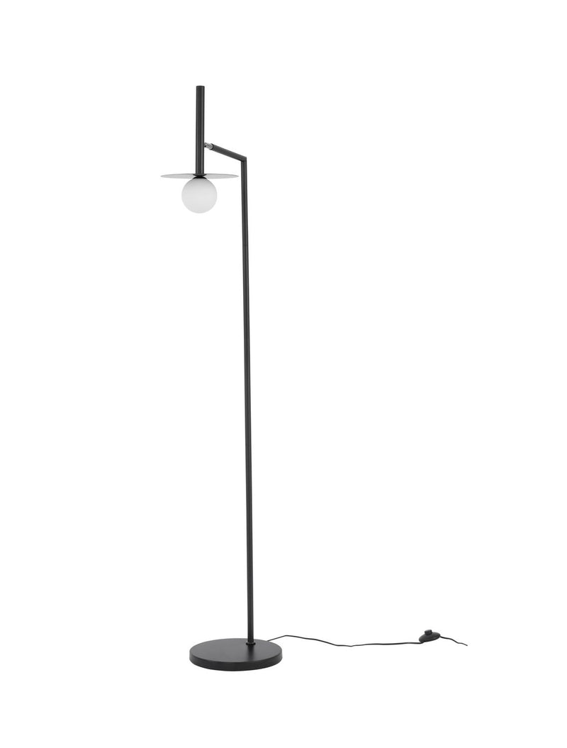 Lampadaire Pielo noir, verre