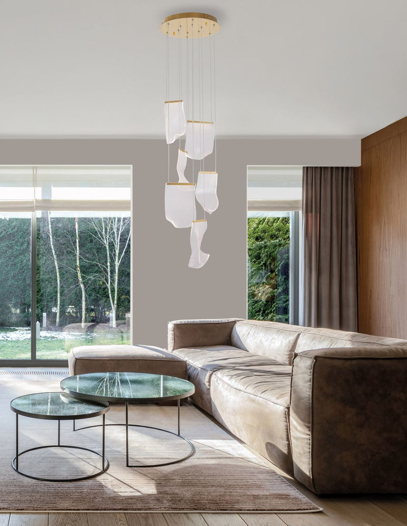 Suspension Siderno dorée (9054442)