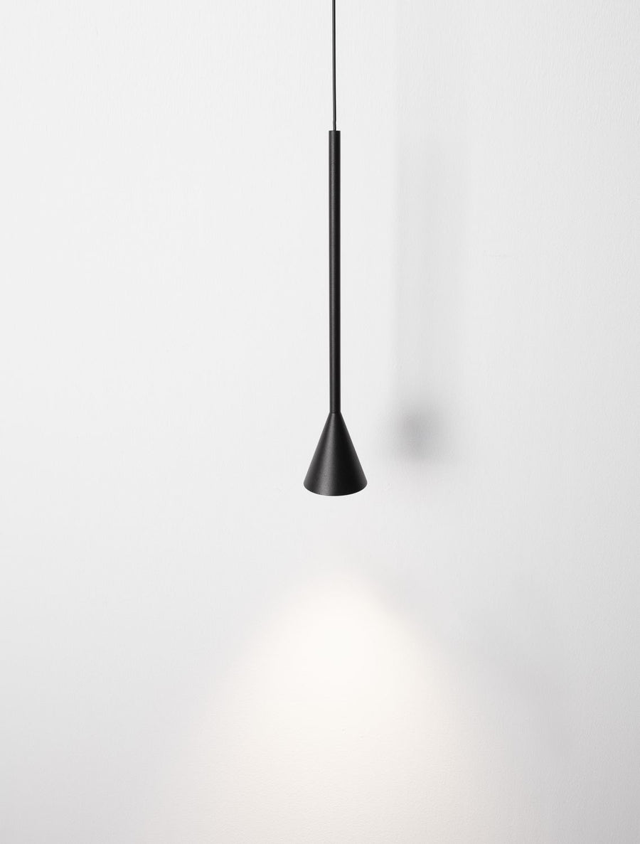 Suspension NET noire, H 200 cm