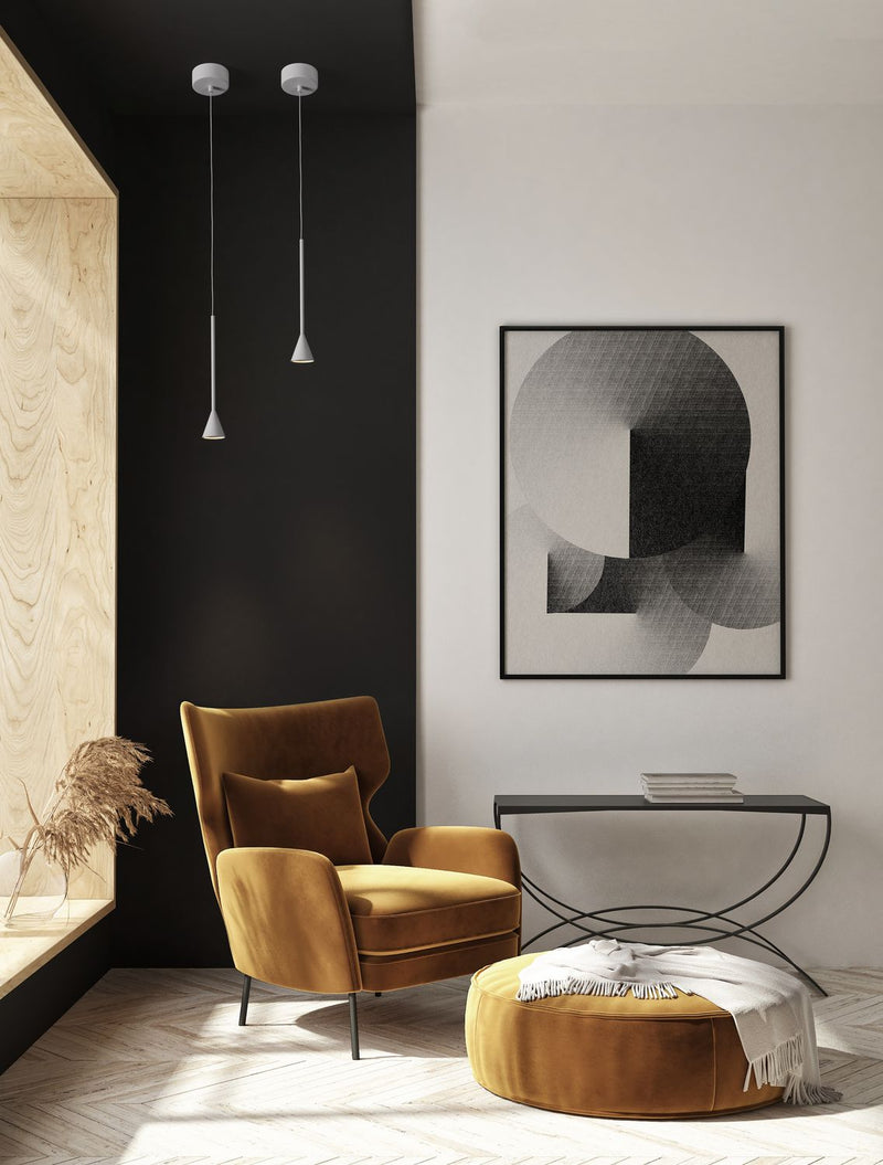 Suspension NET blanche