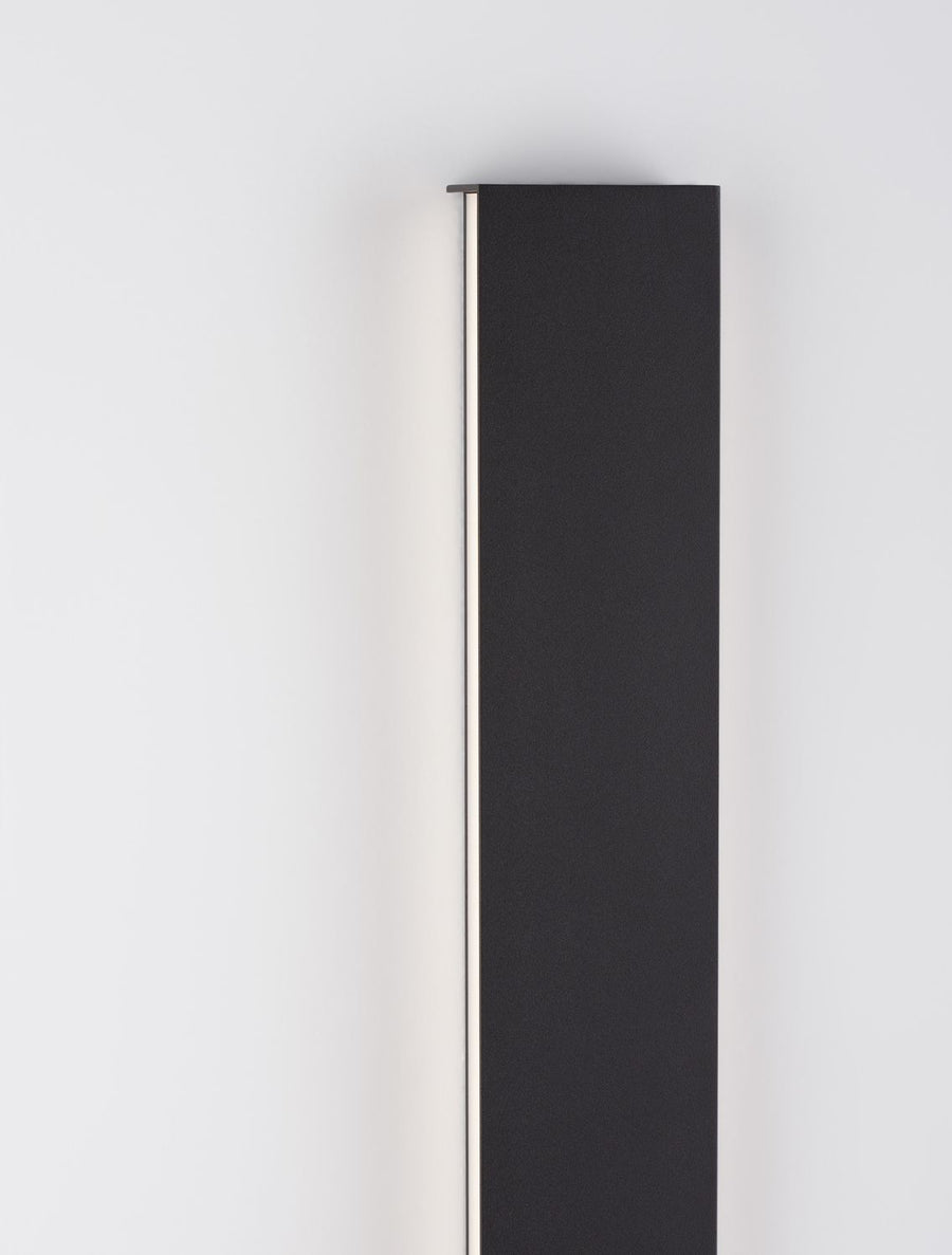 Applique murale Seline noire, L 60 cm