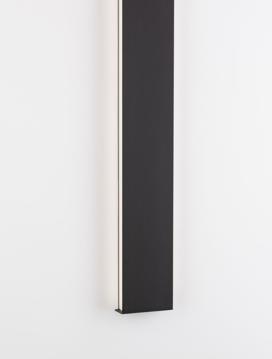 Applique murale Seline noire, L 60 cm