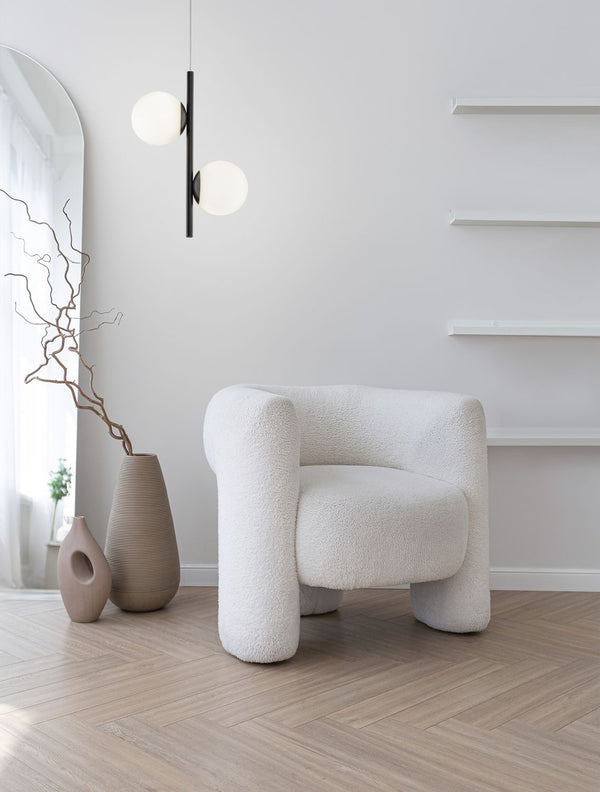 Suspension Nuvole noire, verre (9061436)