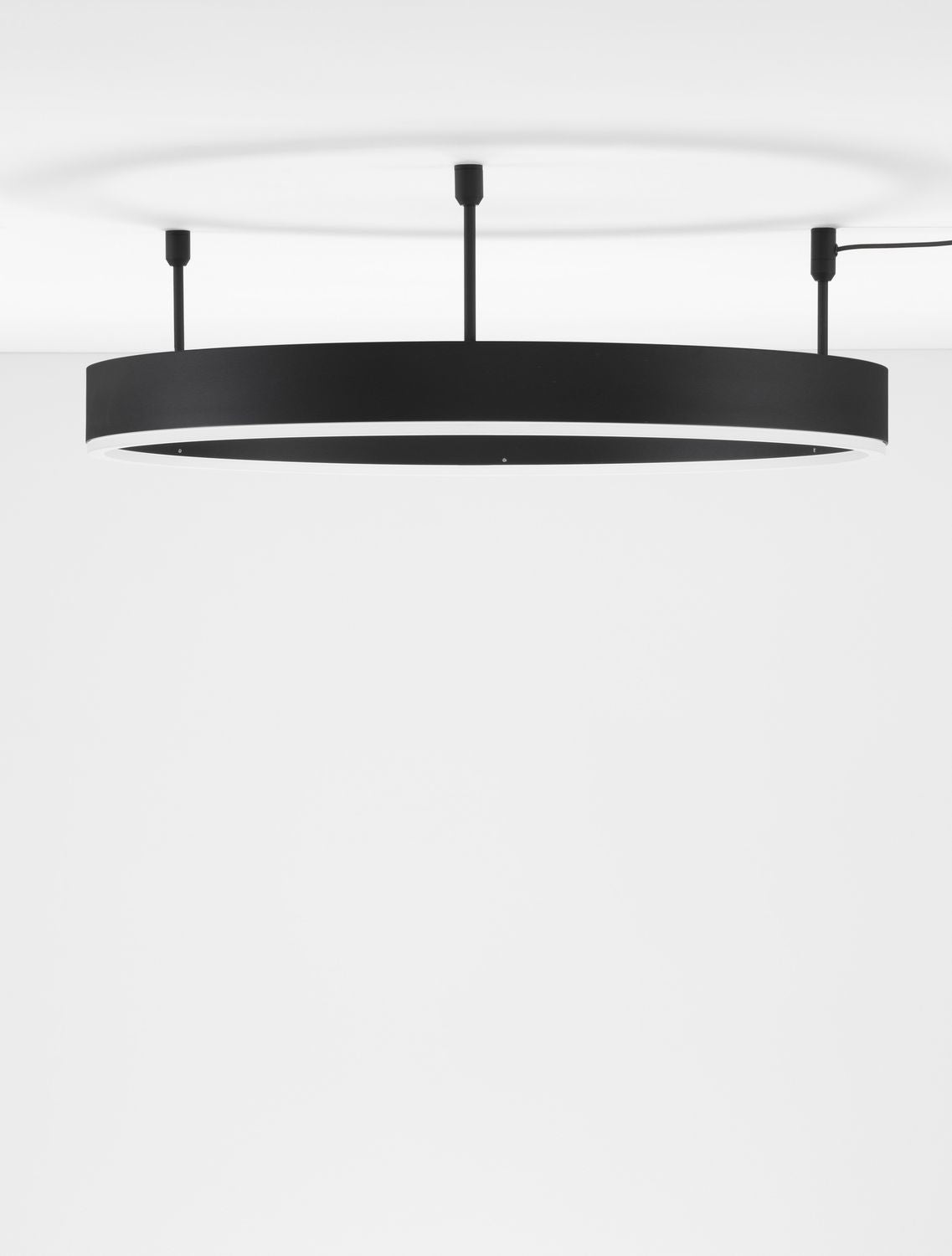 Plafonnier Motif noir, L 60 cm