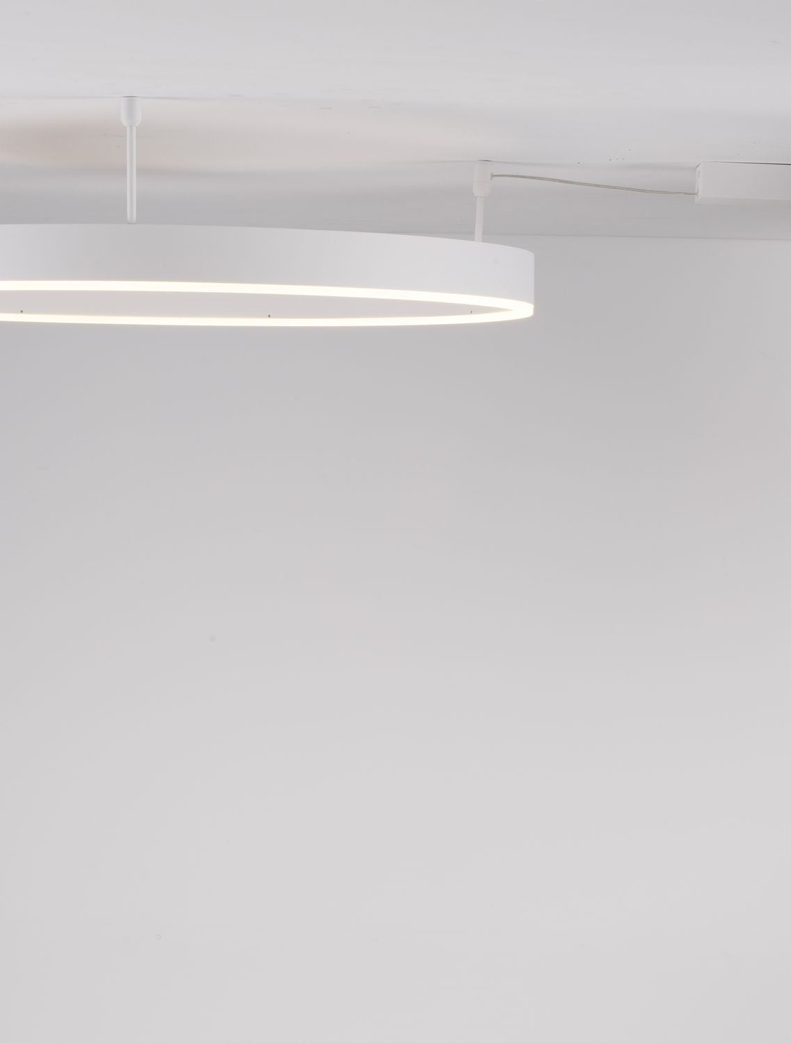 Suspension Motif blanche, L 80 cm