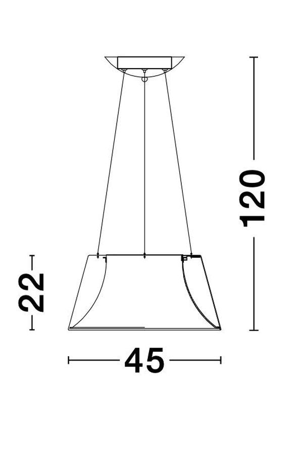 Suspension Volcano blanche