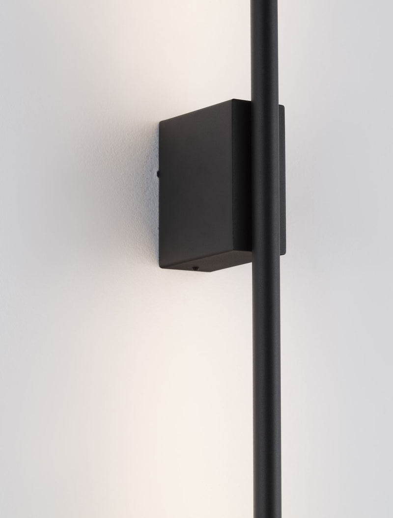 Applique murale Tien noire, H 90 cm
